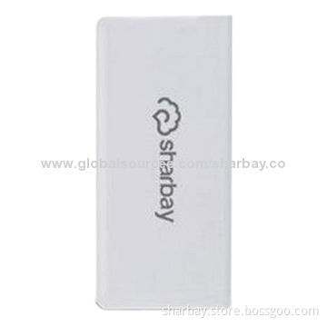 Dual USB Port Power Bank with 10,000mAh Capacity, Various Colors Available, 4 Power Indicator Lights